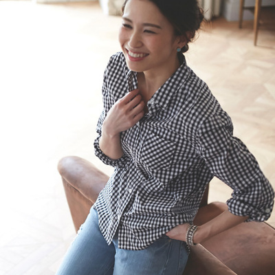 【Simple shirt】レディース シンプル　シャツ