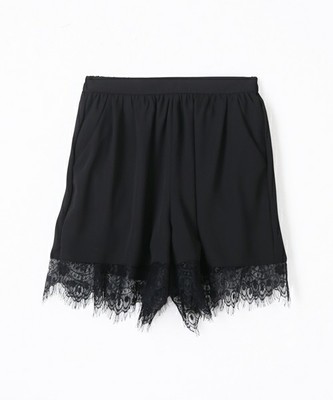 スカラレース ショートパンツ