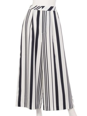 ランダムストライプアンクルJ/WワイドPT