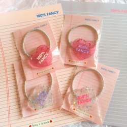 100%FANCY　ヘアゴム