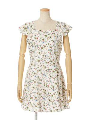 野いちご柄コンビネゾン/F i.n.t