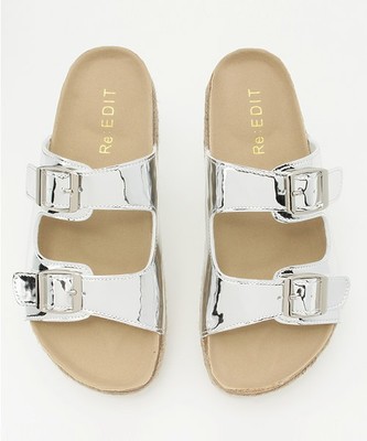 ダブルベルトジュートソールサンダル