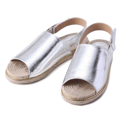 BACK NUMBER】ジュートサンダル ウィメンズ