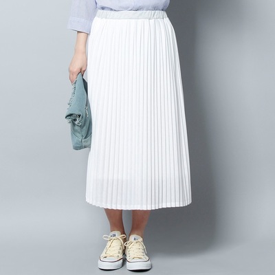 【CHIME】カットプリーツスカート ウィメンズ