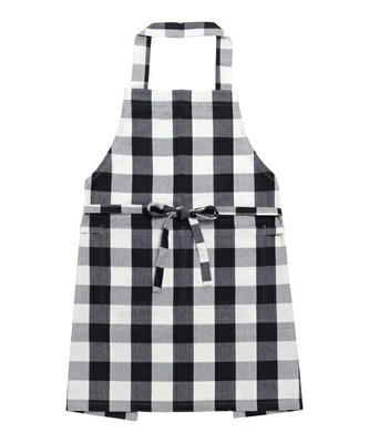 ブロックチェックフルエプロンA