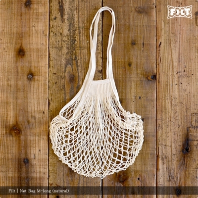 FILT｜フィルト ［ネットバッグ M(ロング)］ナチュラル