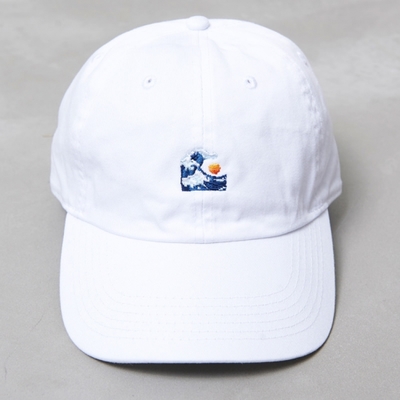 WAVE EYE POLO CAP WHITE