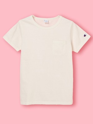 Champion製品染めポケットTシャツ