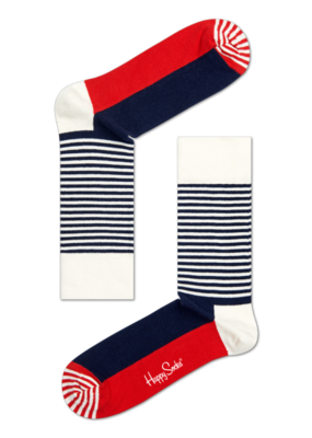 HALF STRIPE SOCK