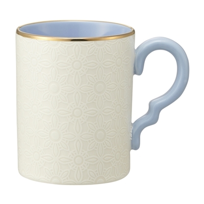 Franc franc（フランフラン）フルール ランセット マグ ブルー