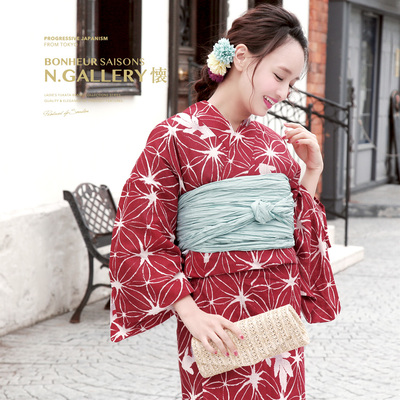 bonheur saisons 七宝×金魚 浴衣3点セット 