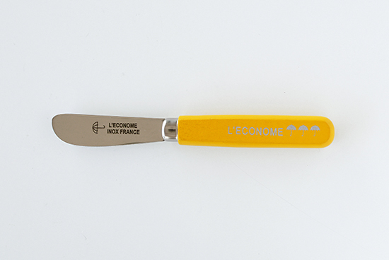 L’ECONOME/レコノム/バターナイフ15.6cm(イエロー)