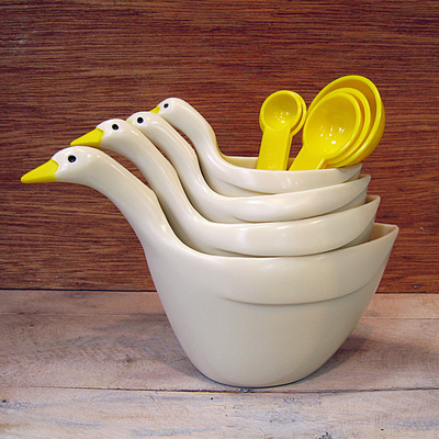 COCO WALK:グースメジャーリングカップ&スプーンセット