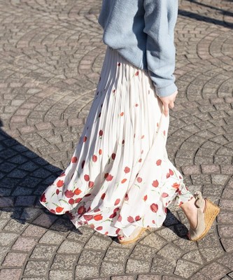 チューリップマキシスカート