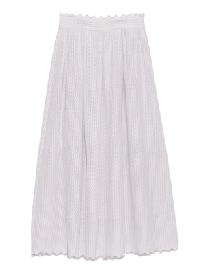 カットワークレーススカート