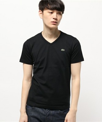 LACOSTE/ラコステ Vネック半袖Tシャツ