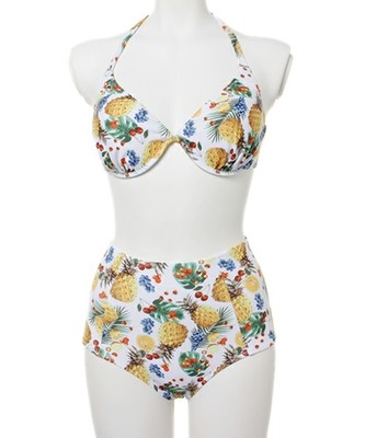 TROPICALハイウエストビキニ/WEGO