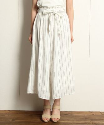 ストライプフリルガウチョ