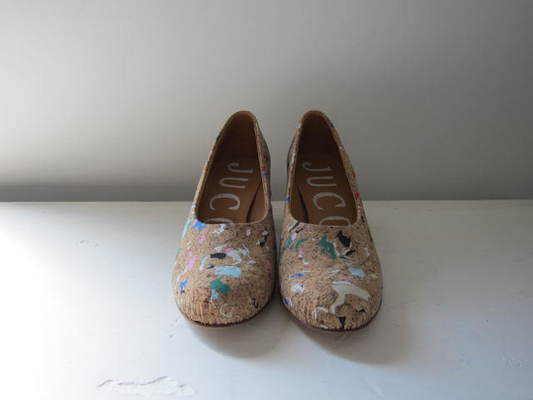 カラフルチップパンプス