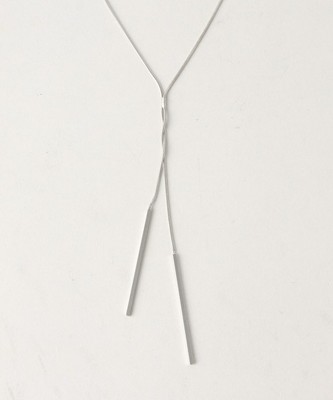 スネークチェーン＆バーY/ネックレス