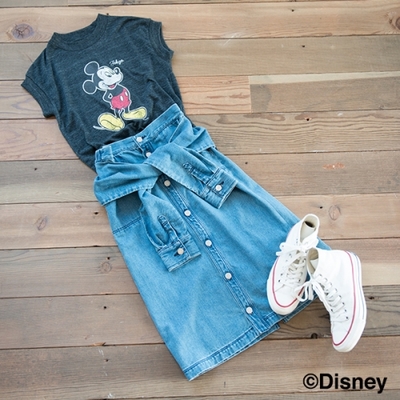 MICKEY MOUSE VINTAGE CUT T