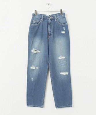 URBAN RESEARCH Sonny Label ワイドダメージデニムパンツ 