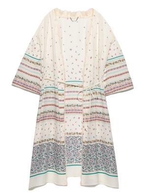 Lily Brown (リリーブラウン) エスニックボーダーガウン