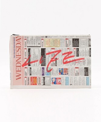 TALKING ABOUT THE ABSTRACTION <MATATABI> Paper Clutch Bag