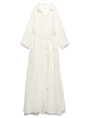 snidel (スナイデル) ロングガウンシャツワンピース