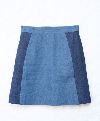 who's who Chico デニムボックススカート