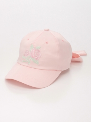 サテンキャップ