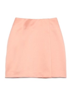 シンプルスクエアミニスカート