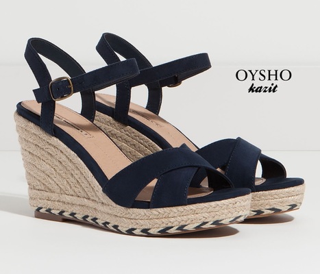 ラッファウェッジサンダル