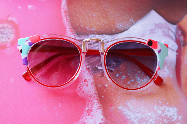 [RED]80'S COLOR SUNGLASSES