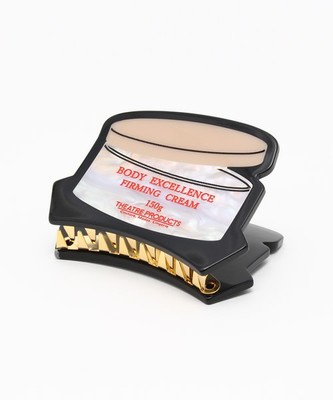 アクリルクリームケース ヘアクリップ