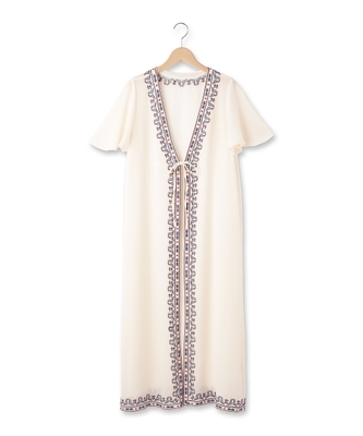 オルテガ刺しゅうカーディガン