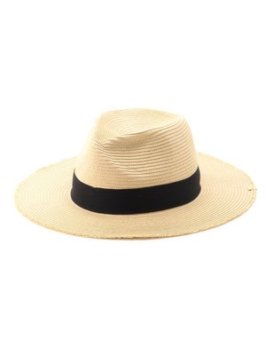 フリンジ中折れハット