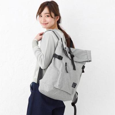 口折れナイロンリュック