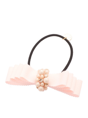 レイヤーリボンヘアゴム