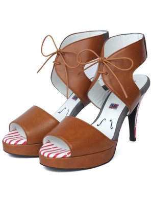 MARGUERITE (brown×red×grey) 