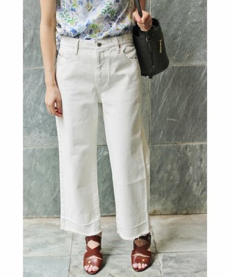 USED クロップドデニム