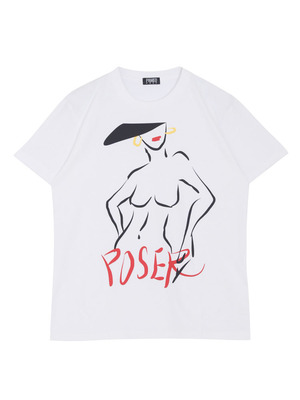【表参道店オリジナル】POSER LADY T-SHIRT