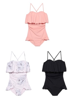 snidel（スナイデル）バッククロスデザインスイムウェア