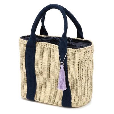 Afternoon Tea(アフタヌーンティー)タッセル付きかごバッグ