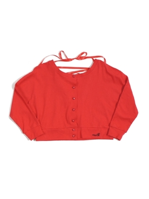 レースアップカーデ