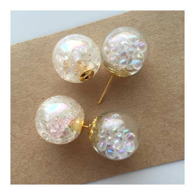 シャボン玉ピアス