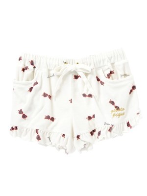 パイルモチーフショートパンツ