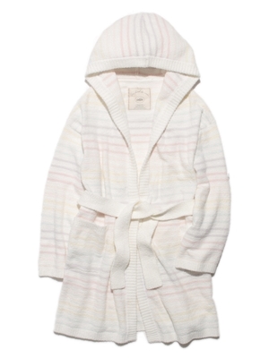 moco moco’アクアドライ’ボーダーガウン