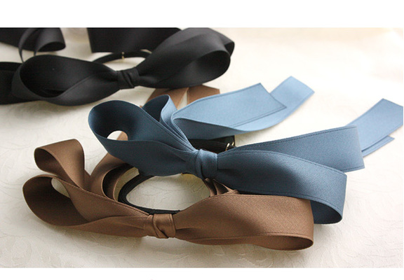 ロングリボンヘアゴム