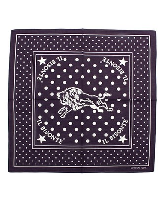 ドット柄バンダナ